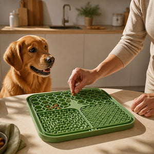 Tapis de léchage anti-stress, vue produit