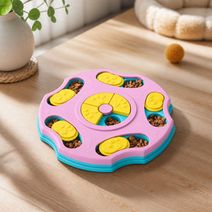Jouet puzzle interactif en utilisation