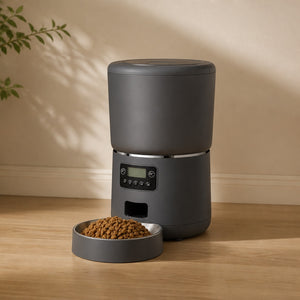 Kit Repas Malin — Distributeur de Croquettes 4 L + Tapis de Léchage + Balle Distributrice