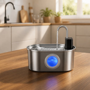 Fontaine à eau inox 3,2 L, vue produit