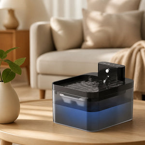 Fontaine à eau sans fil pour chat 2600 mAh