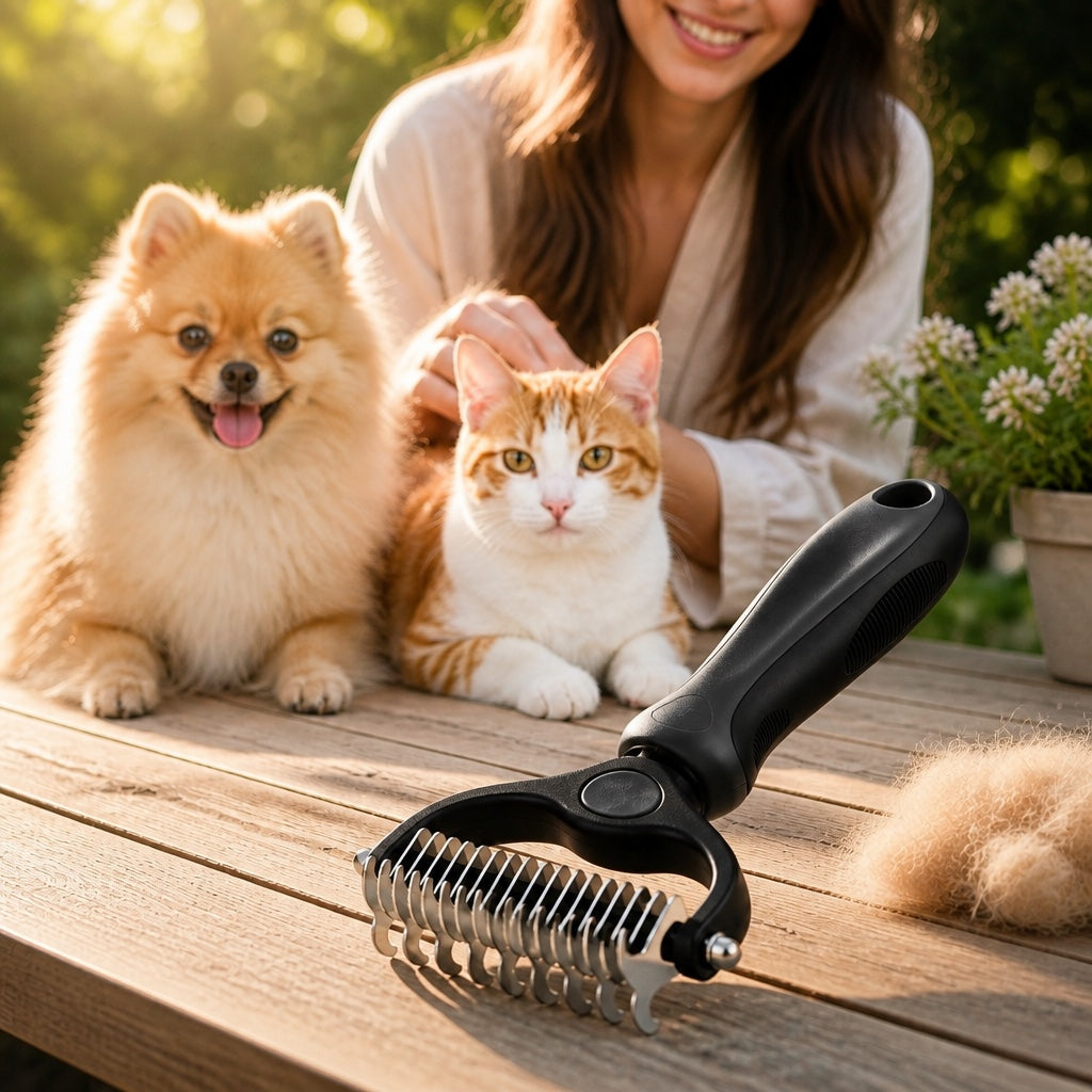 Brosse de démêlage, détail des dents