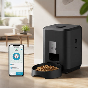 Mangeoire connectée WiFi pour chat et chien