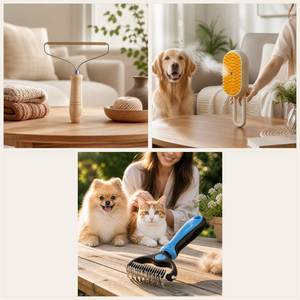 Kit Anti-Poils — Brosse Vapeur + Rouleau + Brosse Pro